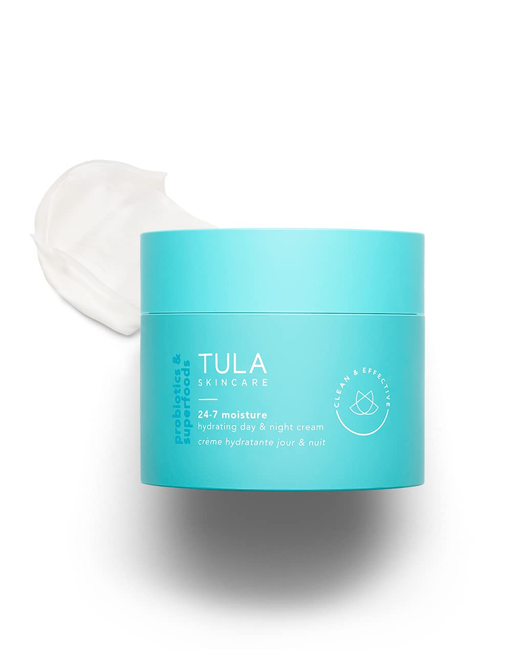 TULA Skin Care 24-7 Hydrating Day & Night Cream - Nourishing Moisturizer for Face, Improve Skin Smoothness, Contains Watermelon & Apple Extract